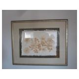 PRESSED FLOWERS PICTURE 32 X 25