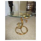 VIRGINIA METAL CRAFTERS END TABLE 19 X 17