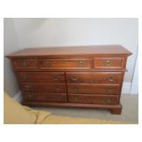 OAK DRESSER 58 X 18 X 34 1/2