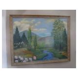 I.B. BELL OIL ON CANVAS LOCAL ALTAVISTA ARTIST 30