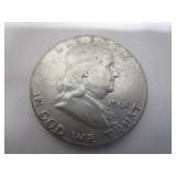 1961 BEN FRANKLIN HALF DOLLAR