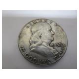 1958 BEN FRANKLIN HALF DOLLAR