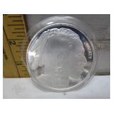 1 TROY OUNCE FINE SILVER BUFFALO & INDIAN COIN