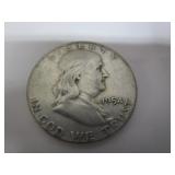1954 BEN FRANKLIN HALF DOLLAR