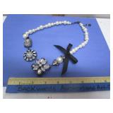 SIMPLY VERA WANG STATEMENT NECKLACE WITH FAUX