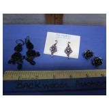 3 PAIR EARRINGS