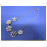 LAUREN CONRAD RHINESTONE & ENAMEL NECKLACE