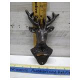 CAST IRON DEER BOTTLE OPENER
