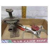VINTAGE BOTTLE JACK & OIL WRENCHES