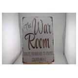 THE WAR ROOM SIGN