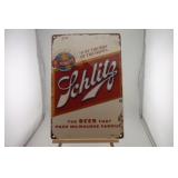 SCHLITZ THE BEER THAT MADE MILWAUKEE FAMOUS
