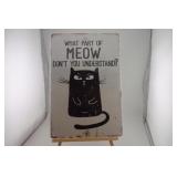 WHAT PART OF MEOW DON