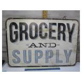 SIGN GROCERY