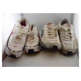 2 PAIRS OF NIKE SHOES 1 - BARELY USED & 1 USED
