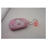 NEW HELLO KITTY COIN PURSE & KEYCHAIN