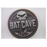BAT CAVE ROUND SIGN