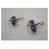 DRAGON BROOCHES