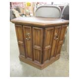 OCTAGONAL END TABLE