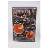 APEROL SPRITZ DRINK SIGN