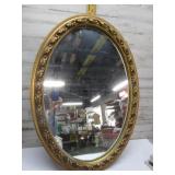 VINTAGE OVAL MIRROR