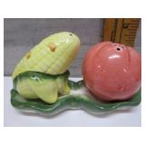 VINTAGE CORN & TOMATO SALT & PEPPER