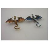 DRAGON BROOCHES