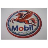 MOBIL PEGASUS ROUND SIGN