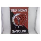 RED INDIAN GASOLINE ADVERTISEMENT SIGN