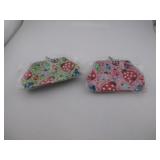 CUTE LADY BUG KISS LOCK CHANGE PURSES