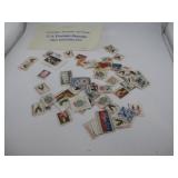 VINTAGE STAMPS STONE MOUNTAIN, EISHEHOWER & MORE