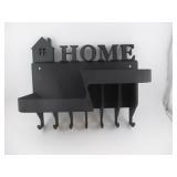 VERY NICE KEY HANGER & STORAGE TRAYS FOR WALL