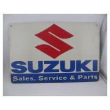 SUZUKI SALES, PARTS, & SERVICES AD SIGN