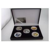 WWII COMMEMORATIVE TOKEN SET