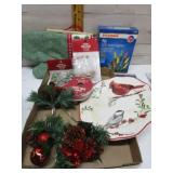 MINI TREES, LIGHTS, RIBBON, & MORE