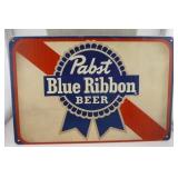 PABST BLUE RIBBON ADVERTISEMENT SIGN