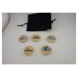 THE TITANIC COMMEMORATIVE TOKEN SET