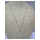 STERLING NATIVITY NECKLACE