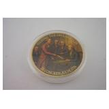 250TH ANNIVERSARY COMMEMORATIVE TOKEN - SIGNING