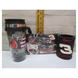 NASCAR DALE EARNHARDT MUG, COOZIE, & PHOTO BOOK