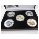 WW II BATTLES COMMEMORATIVE TOKEN SET
