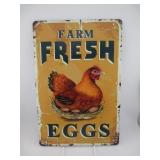 FARM FRESH EGGS SIGN