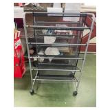 ROLLING SHOE RACK