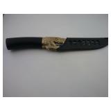 NEW DRAGON HEAD KNIFE WITH SHEATH