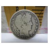 1915 S BARBER HALF DOLLAR
