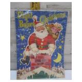 VINTAGE CLOTH NIGHT BEFORE CHRISTMAS BOOK