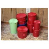VINTAGE TUPPERWARE CANISTERS