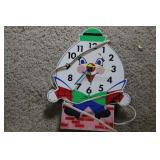 VINTAGE ELECTRIC HUMPTY DUMPTY CLOCK