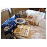 BUNDT PAN, FIGURINES, & MORE