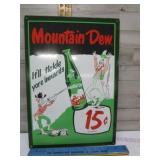 MOUNTAIN DEW SIGN
