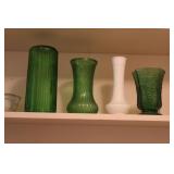 BOX LOT OF VASES
